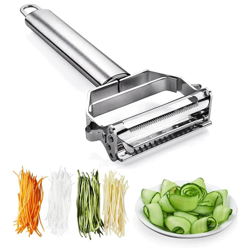 Kitchen Vegetable Peeler Stainless Steel Potato Peeler Slicer Korean Carrot