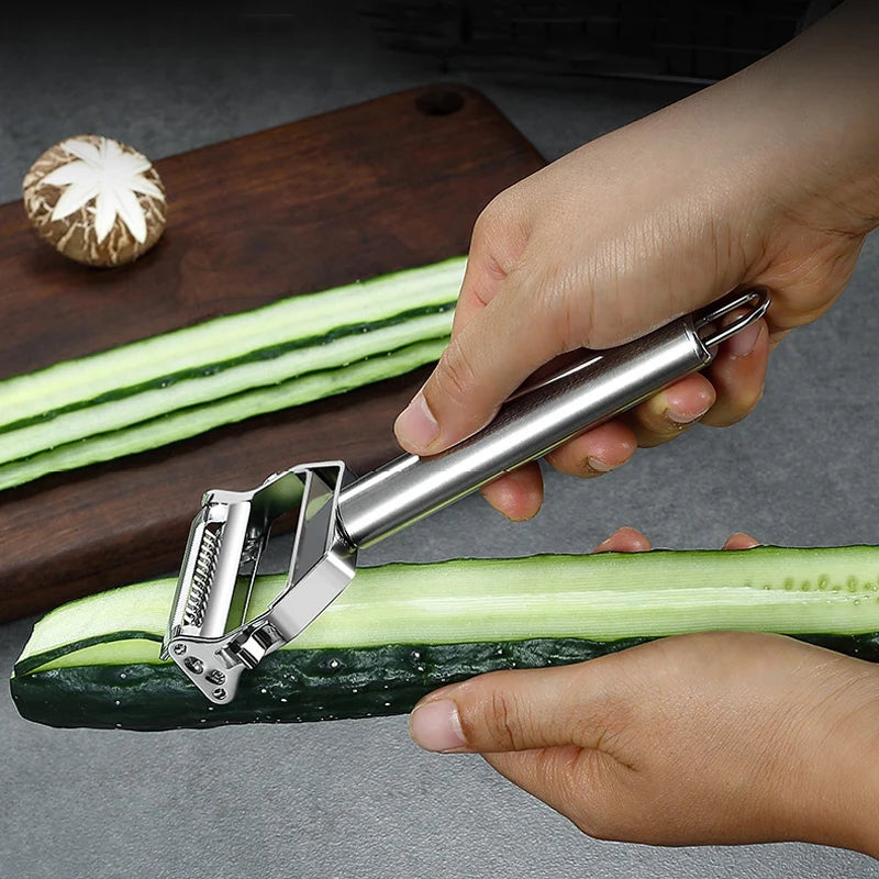 Kitchen Vegetable Peeler Stainless Steel Potato Peeler Slicer Korean Carrot