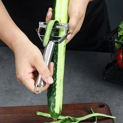 Kitchen Vegetable Peeler Stainless Steel Potato Peeler Slicer Korean Carrot