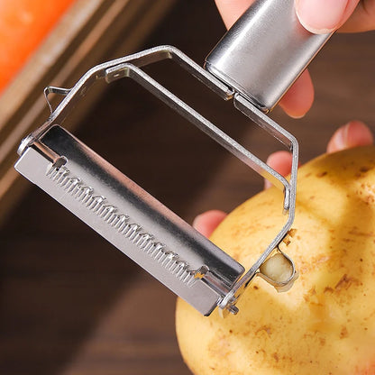 Kitchen Vegetable Peeler Stainless Steel Potato Peeler Slicer Korean Carrot